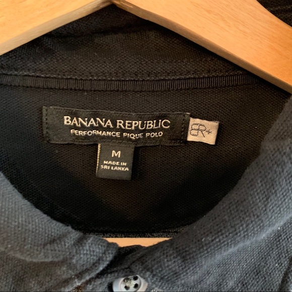 Banana Republic Performance Pique Polo - Stripped - Picture 4 of 9